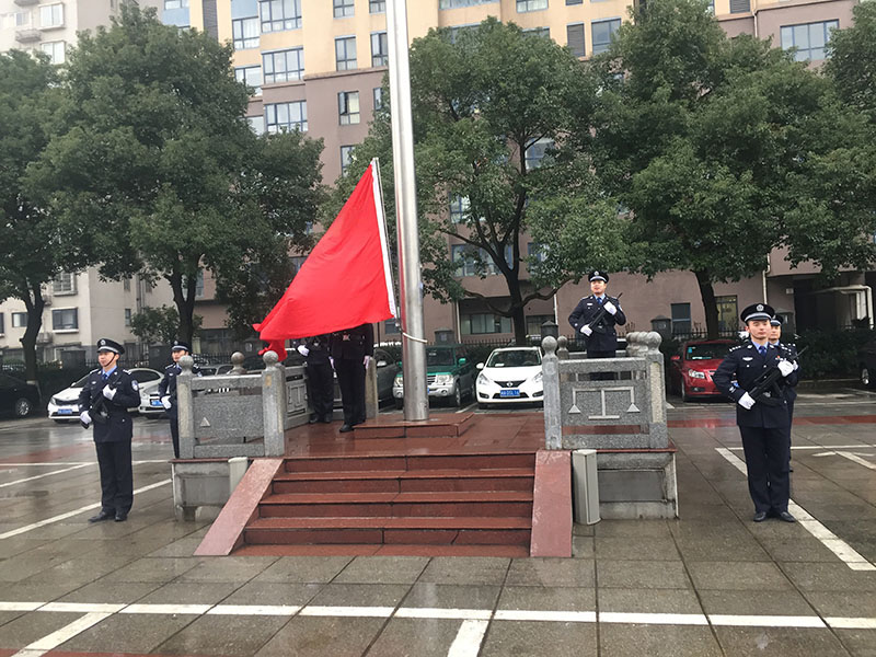 講話，國(guó)歌同步旗桿12
